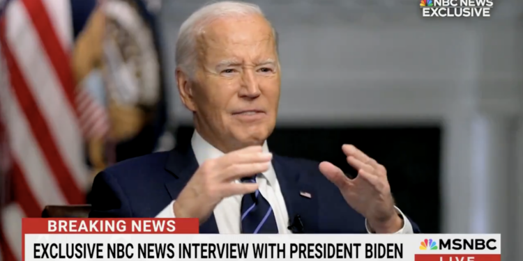 Biden Complains About Seeing ‘F Biden’ Signs: ‘Just Inflammatory’